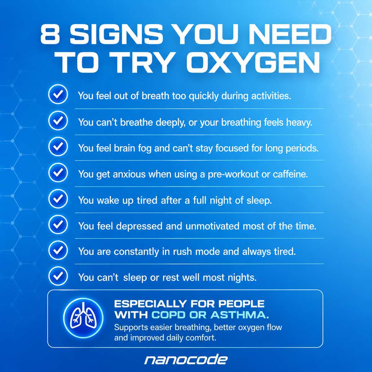 NANOCODE® | OXYGN